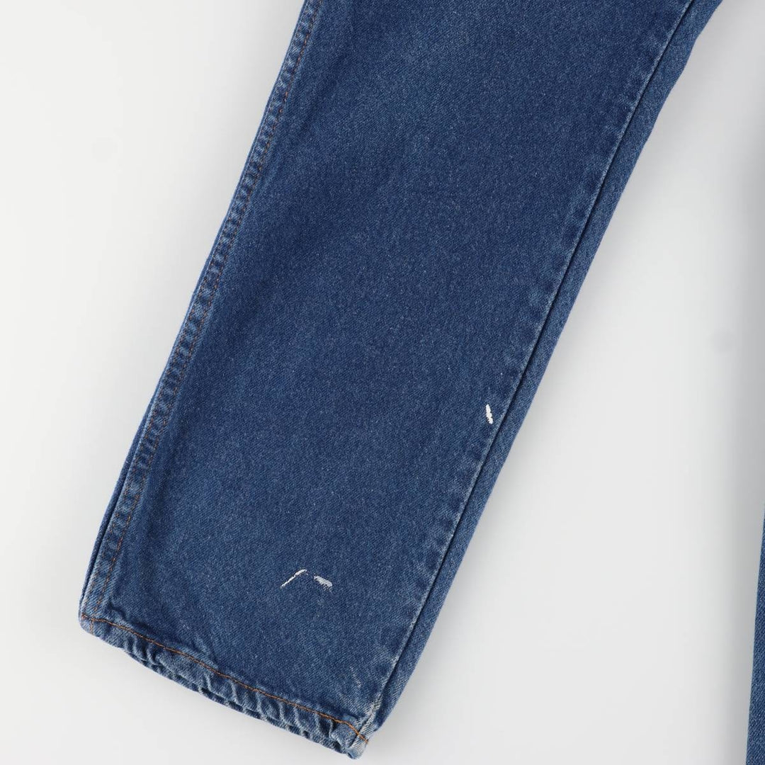 Dickies tapered denim pants for men, equivalent to W31 cotton blue type Vintage Second Hand