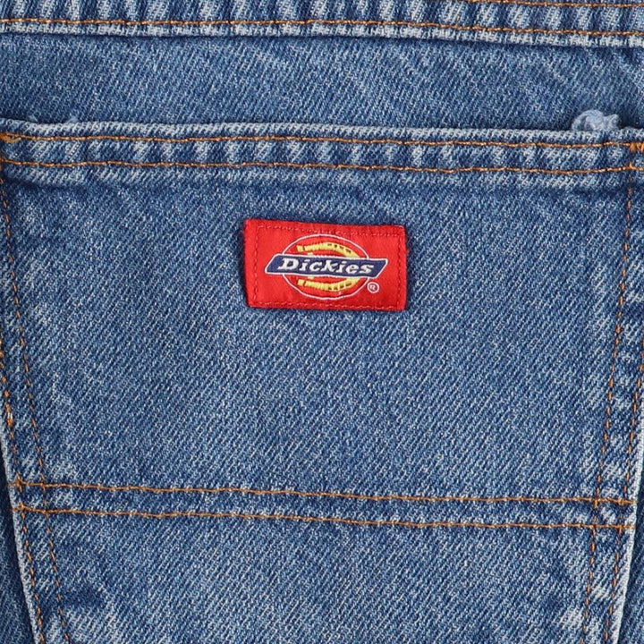 Dickies tapered denim pants for men, equivalent to W35 cotton blue type Vintage Second Hand