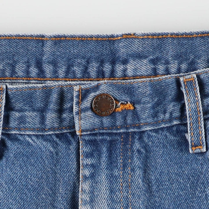 Dickies tapered denim pants for men, equivalent to W35 cotton blue type Vintage Second Hand