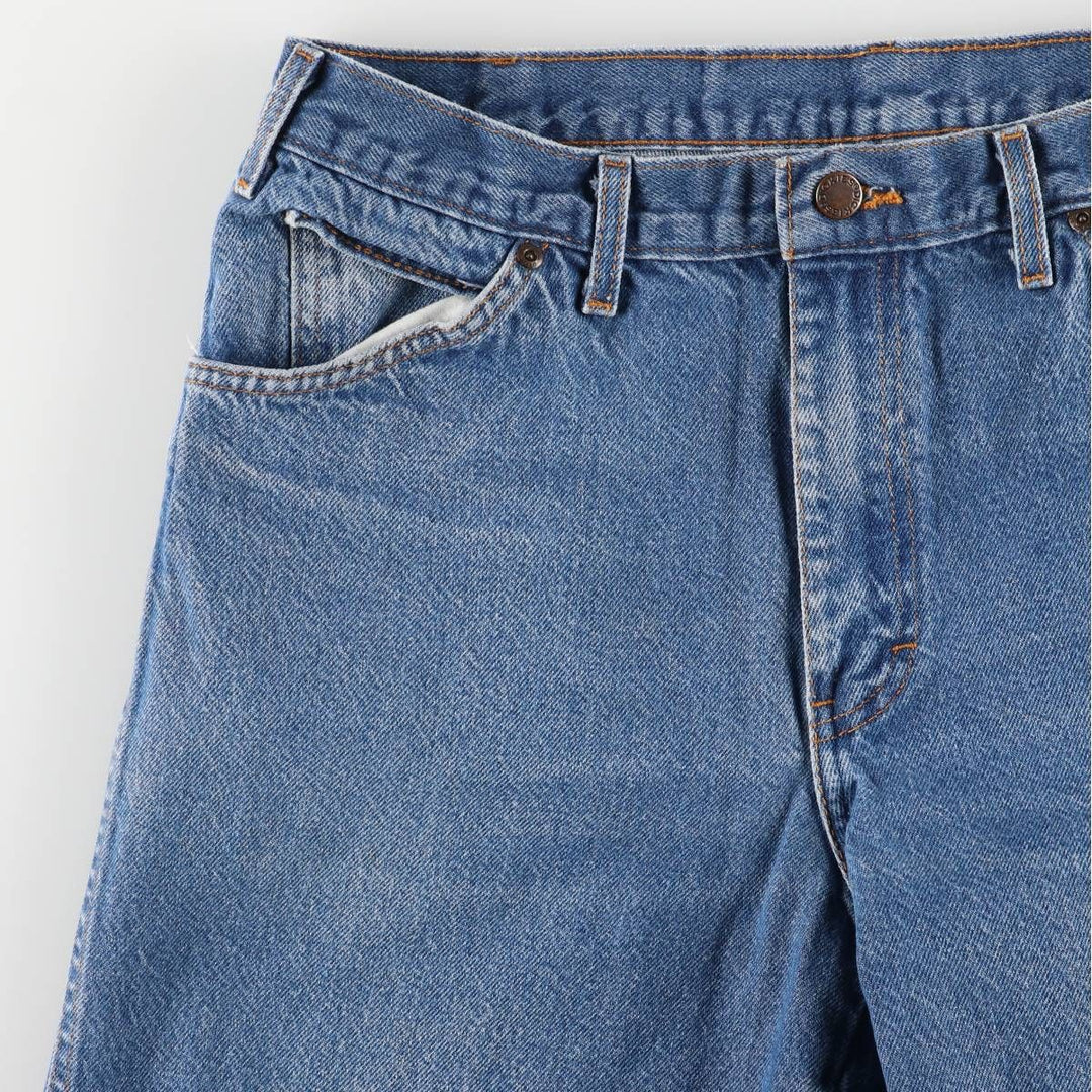 Dickies tapered denim pants for men, equivalent to W35 cotton blue type Vintage Second Hand