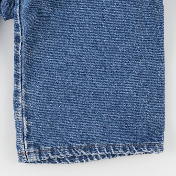 Dickies tapered denim pants for men, equivalent to W35 cotton blue type Vintage Second Hand