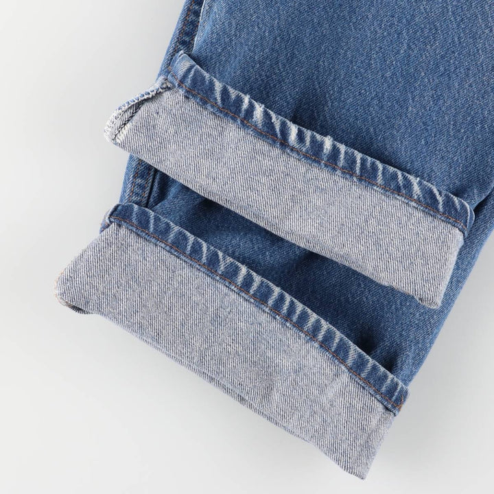 Dickies tapered denim pants for men, equivalent to W35 cotton blue type Vintage Second Hand