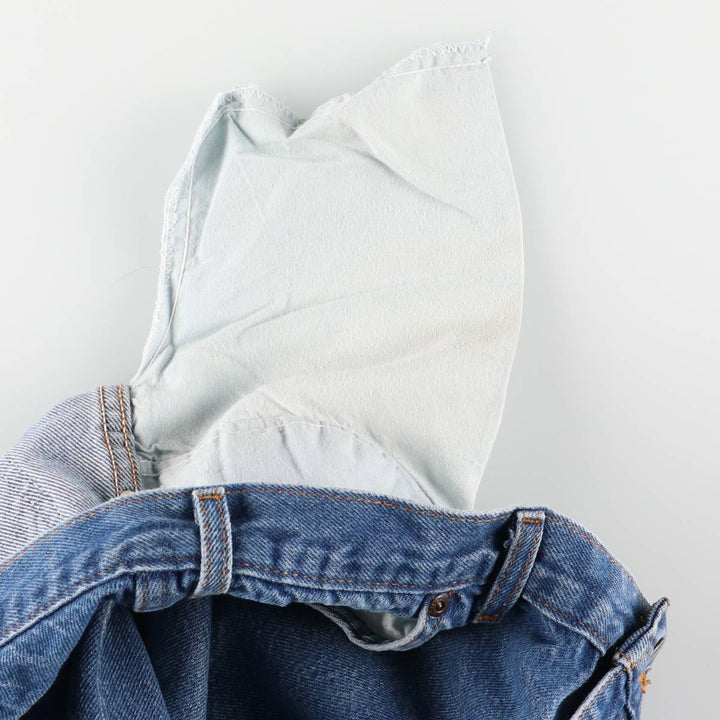 Dickies tapered denim pants for men, equivalent to W35 cotton blue type Vintage Second Hand