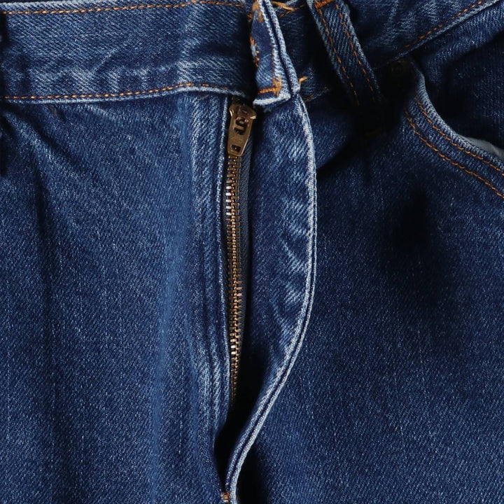 Dickies tapered denim pants for men, equivalent to W33 cotton blue type Vintage Second Hand