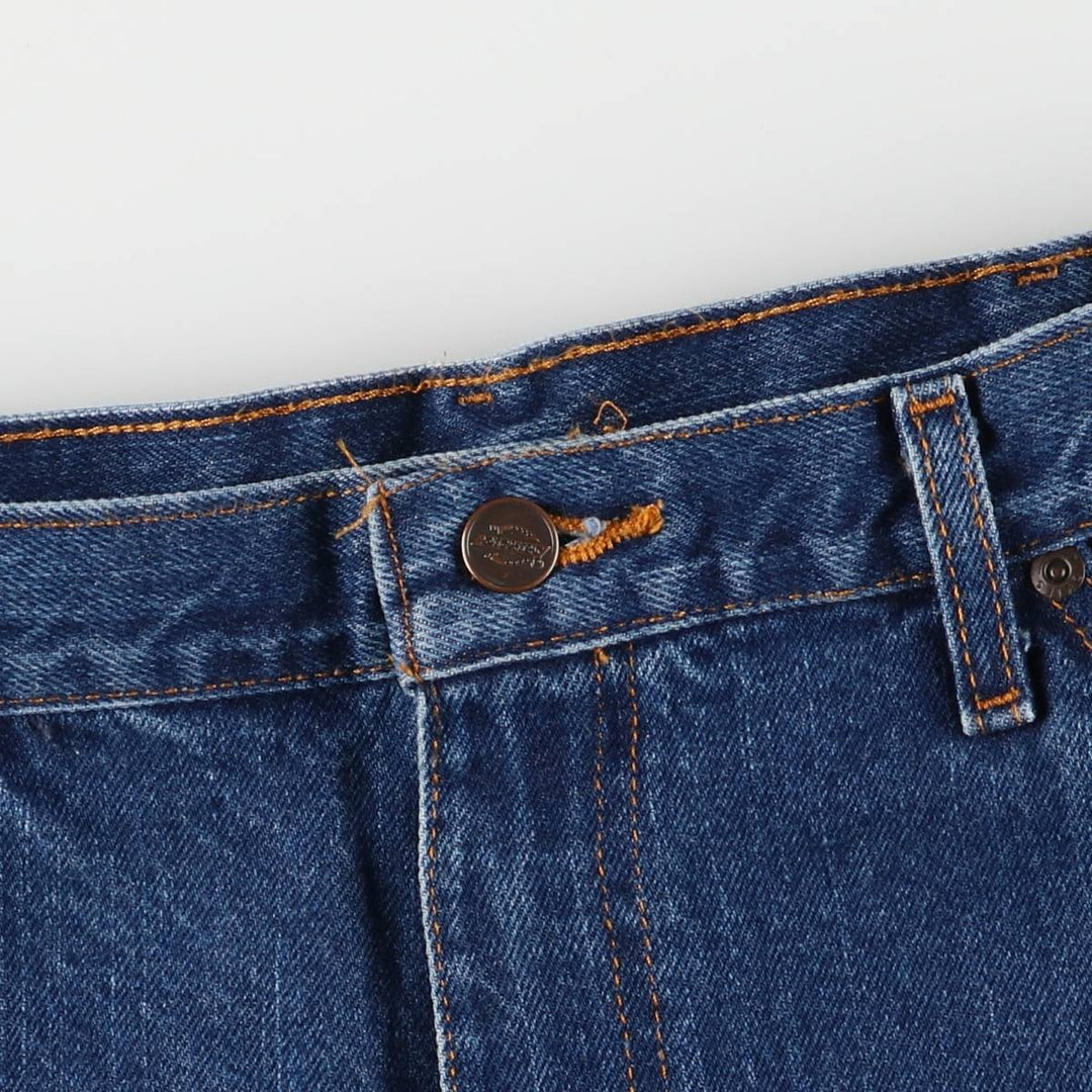 Dickies tapered denim pants for men, equivalent to W33 cotton blue type Vintage Second Hand