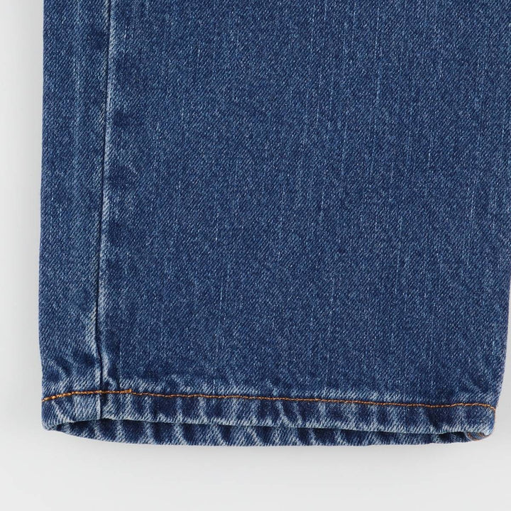 Dickies tapered denim pants for men, equivalent to W33 cotton blue type Vintage Second Hand