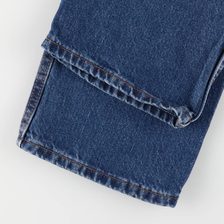 Dickies tapered denim pants for men, equivalent to W33 cotton blue type Vintage Second Hand