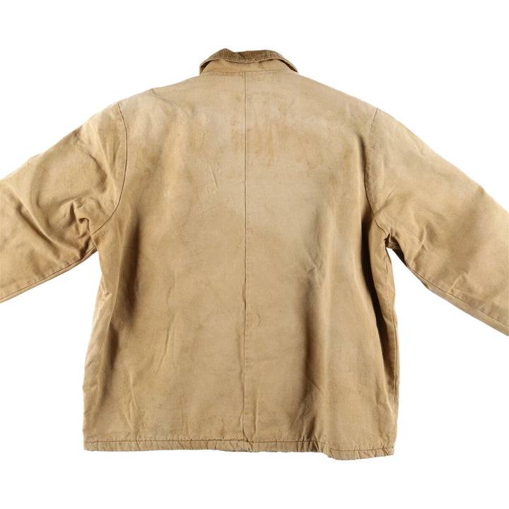 Vintage 80s-90'S Walls Blizzard Pruf Duck Coverall, Made in USA, Men's XL cotton Beige type Vintage Second Hand