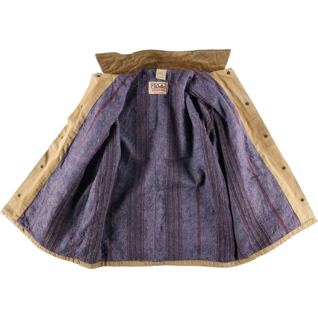 Vintage 80s-90'S Walls Blizzard Pruf Duck Coverall, Made in USA, Men's XL cotton Beige type Vintage Second Hand