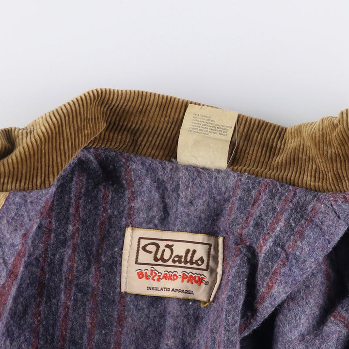 Vintage 80s-90'S Walls Blizzard Pruf Duck Coverall, Made in USA, Men's XL cotton Beige type Vintage Second Hand