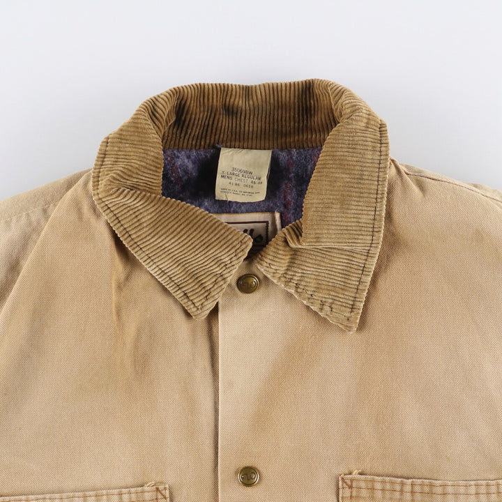 Vintage 80s-90'S Walls Blizzard Pruf Duck Coverall, Made in USA, Men's XL cotton Beige type Vintage Second Hand