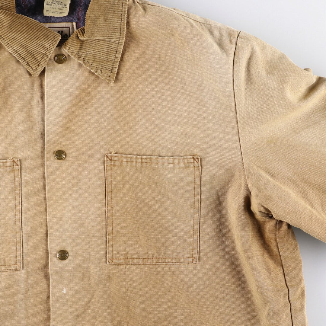 Vintage 80s-90'S Walls Blizzard Pruf Duck Coverall, Made in USA, Men's XL cotton Beige type Vintage Second Hand