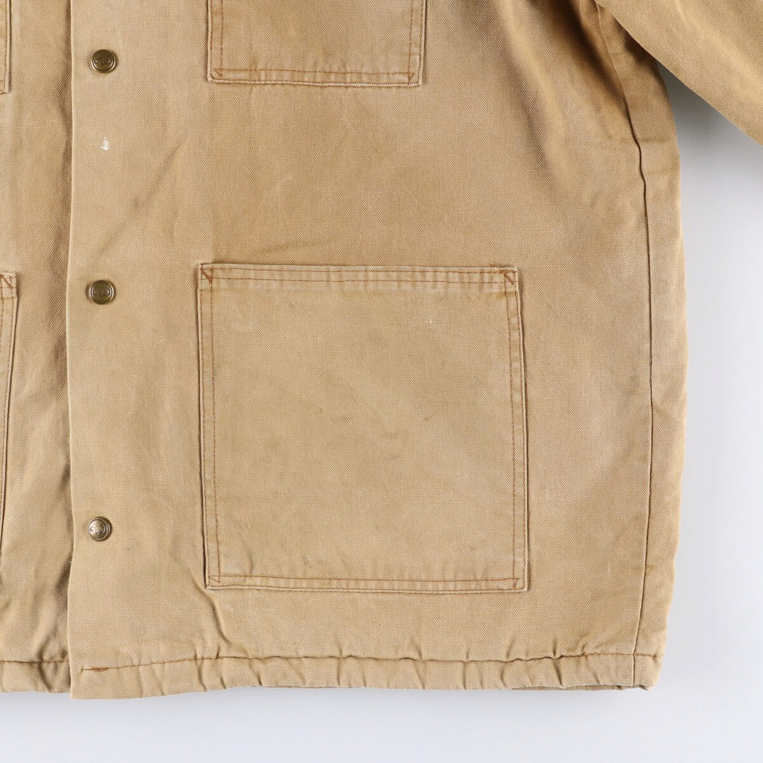 Vintage 80s-90'S Walls Blizzard Pruf Duck Coverall, Made in USA, Men's XL cotton Beige type Vintage Second Hand