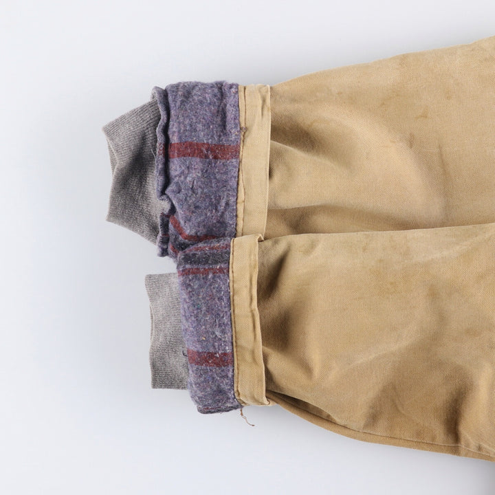 Vintage 80s-90'S Walls Blizzard Pruf Duck Coverall, Made in USA, Men's XL cotton Beige type Vintage Second Hand