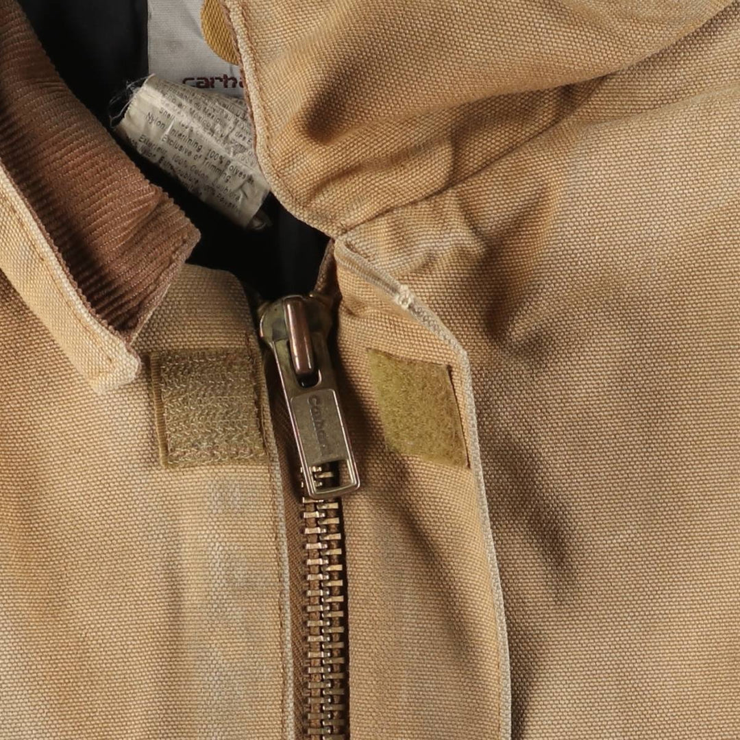 2000'S Carhartt Traditional Padded Duck Work Jacket, Men's XXL cotton ocher yellow type Vintage Second Hand