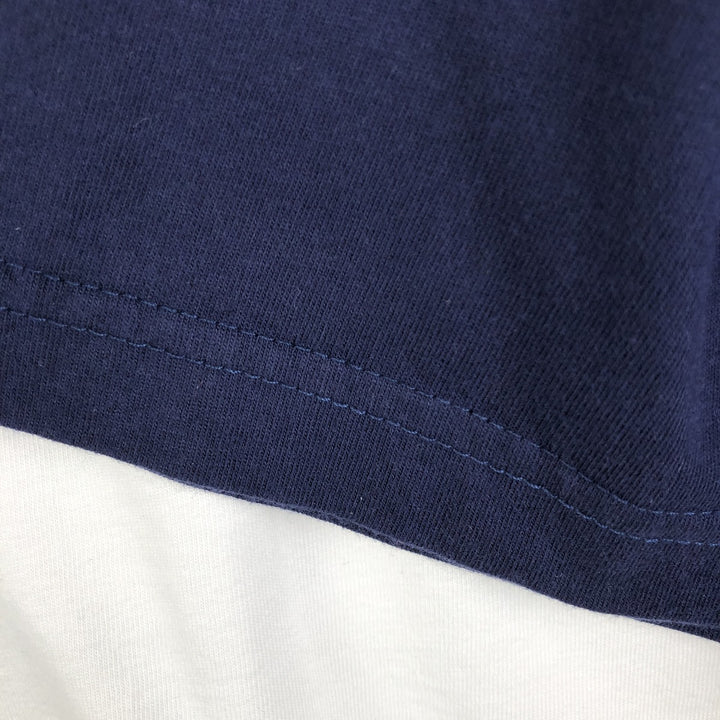 HARD ROCK CAFE Advertising 3/4 Sleeve Raglan T-Shirt, Men's Size L cotton white type Vintage Second Hand