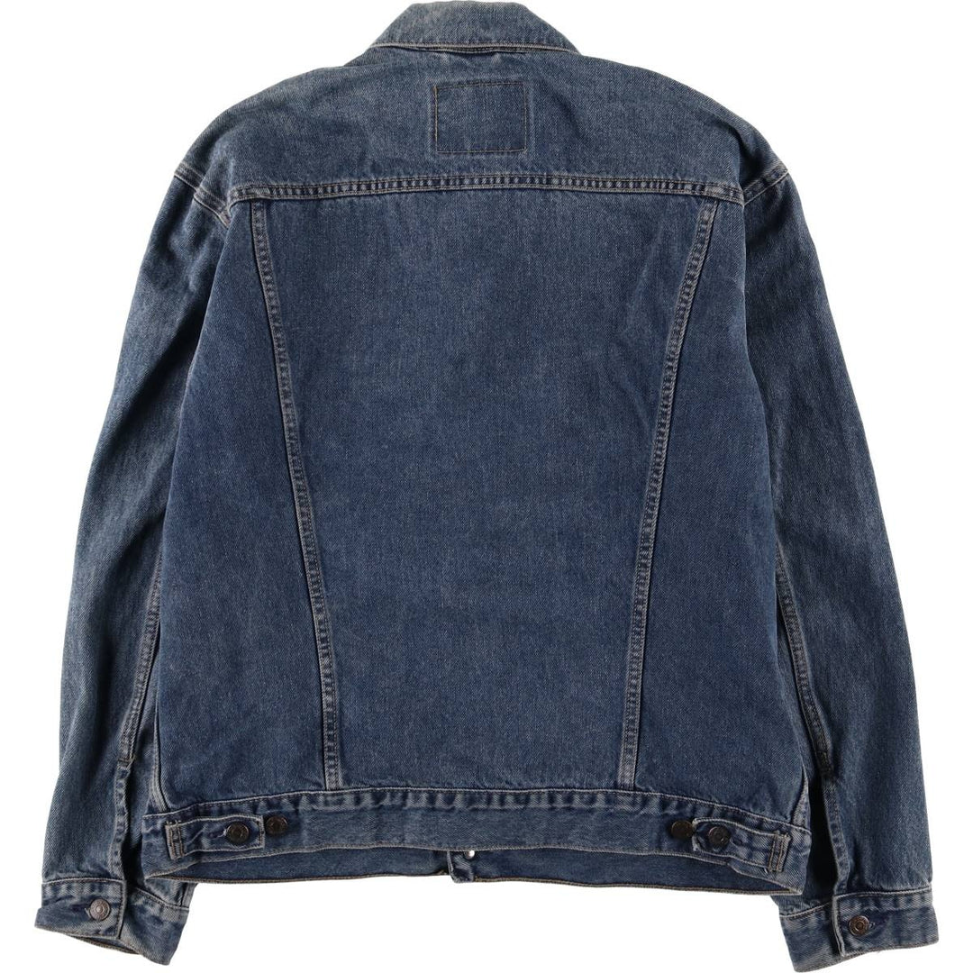 90'S Levi's 70503-0215 Denim Jacket, Men's Size L, Vintage cotton blue type Vintage Second Hand