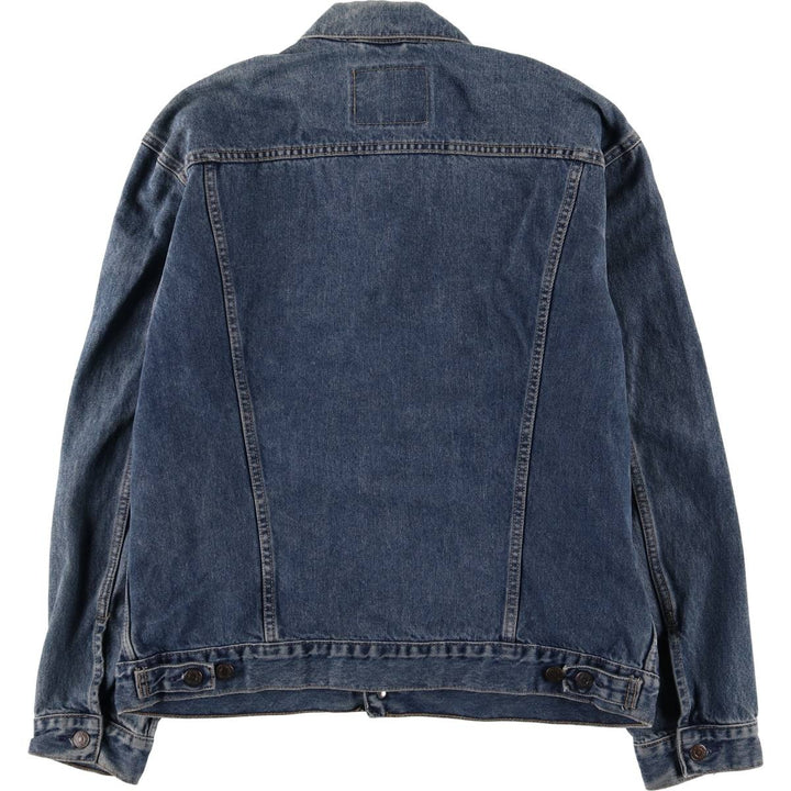 90'S Levi's 70503-0215 Denim Jacket, Men's Size L, Vintage cotton blue type Vintage Second Hand
