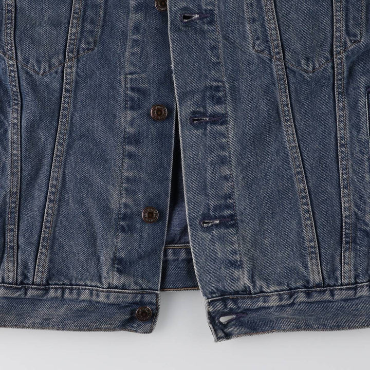 90'S Levi's 70503-0215 Denim Jacket, Men's Size L, Vintage cotton blue type Vintage Second Hand