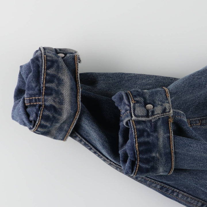 90'S Levi's 70503-0215 Denim Jacket, Men's Size L, Vintage cotton blue type Vintage Second Hand