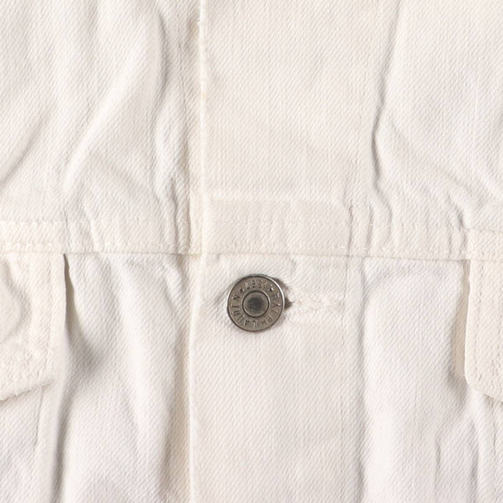 Ralph Lauren Polo Ralph Lauren white denim jacket, men's size XL cotton white type Vintage Second Hand