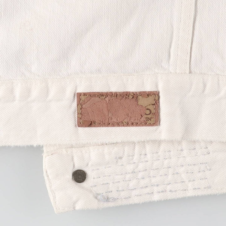 Ralph Lauren Polo Ralph Lauren white denim jacket, men's size XL cotton white type Vintage Second Hand