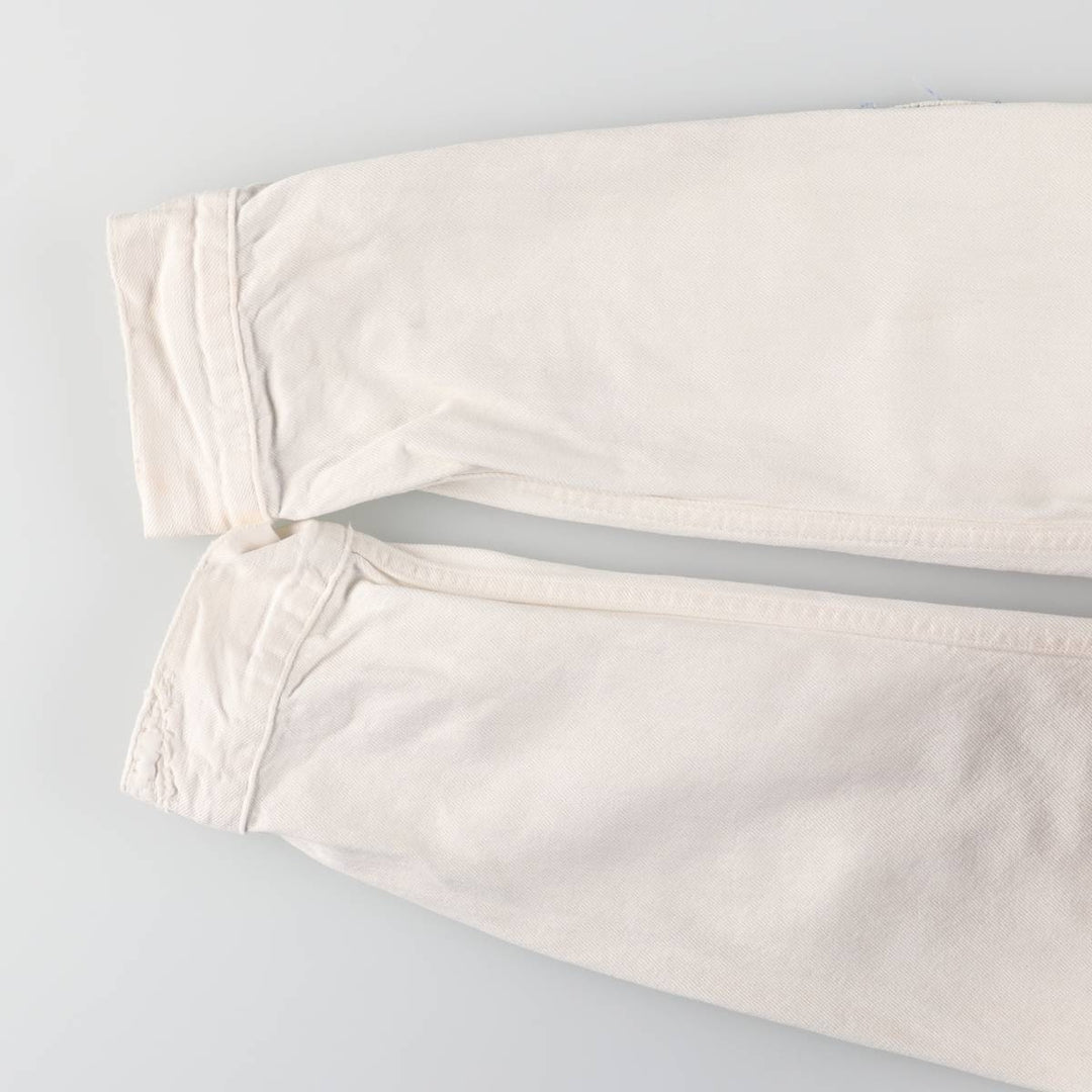 Ralph Lauren Polo Ralph Lauren white denim jacket, men's size XL cotton white type Vintage Second Hand