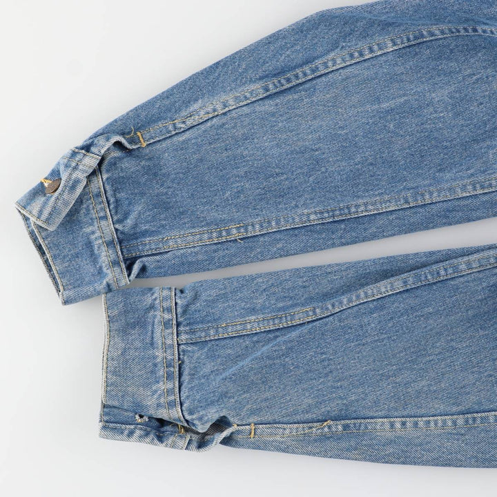 Vintage 1980'S Lee denim jacket, made in the USA, size S, men's cotton blue type Vintage Second Hand