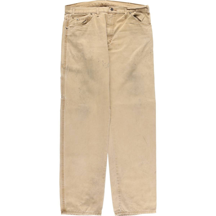 Dickies Duck Painter Pants Men's W36 cotton Beige type Vintage Second Hand