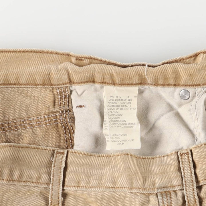 Dickies Duck Painter Pants Men's W36 cotton Beige type Vintage Second Hand