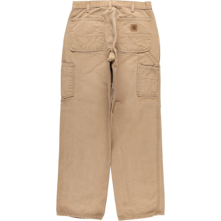 Carhartt Duck Painter Pants, Men's, W32 equivalent cotton beige type brown Vintage Second Hand
