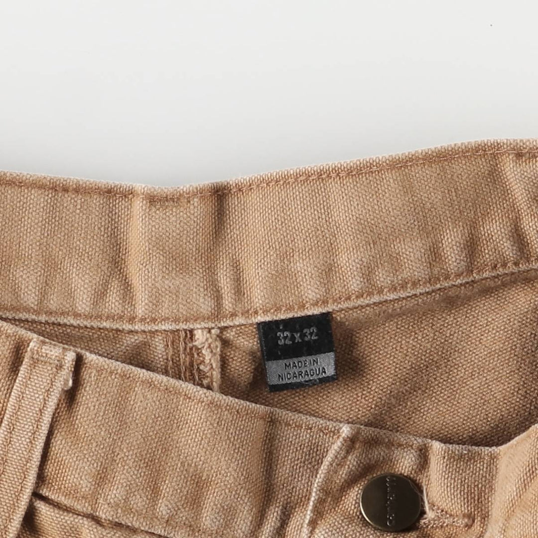 Carhartt Duck Painter Pants, Men's, W32 equivalent cotton beige type brown Vintage Second Hand