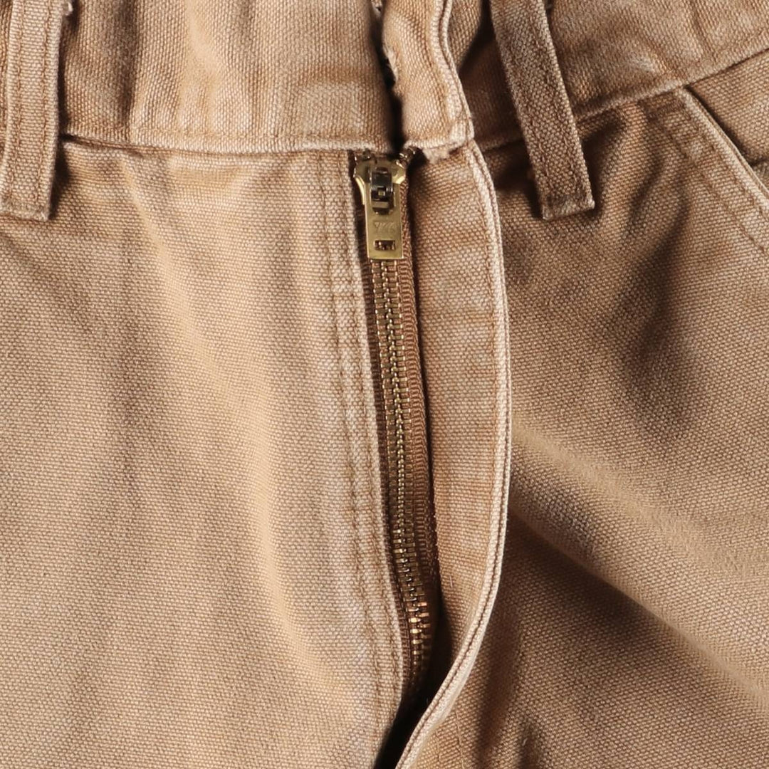 Carhartt Duck Painter Pants, Men's, W32 equivalent cotton beige type brown Vintage Second Hand