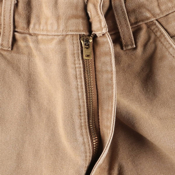 Carhartt Duck Painter Pants, Men's, W32 equivalent cotton beige type brown Vintage Second Hand