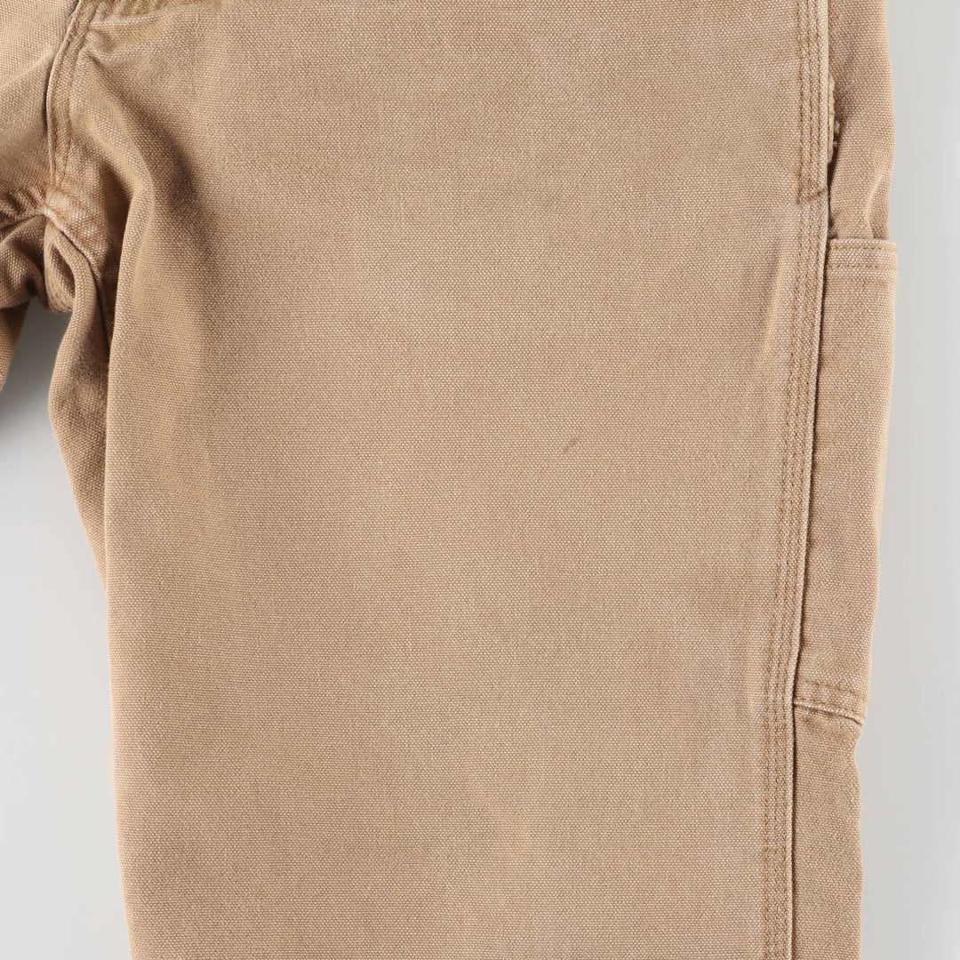 Carhartt Duck Painter Pants, Men's, W32 equivalent cotton beige type brown Vintage Second Hand