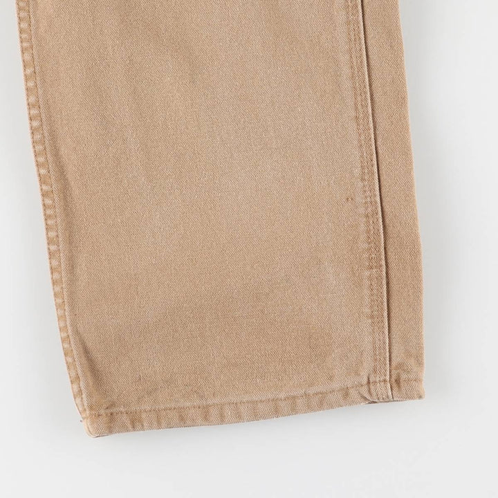 Carhartt Duck Painter Pants, Men's, W32 equivalent cotton beige type brown Vintage Second Hand