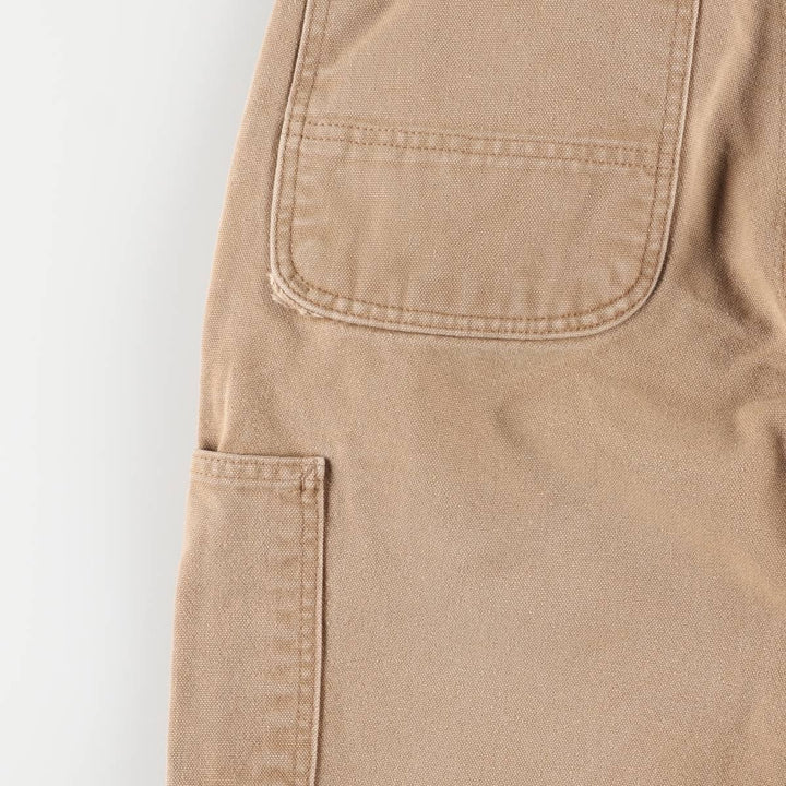 Carhartt Duck Painter Pants, Men's, W32 equivalent cotton beige type brown Vintage Second Hand