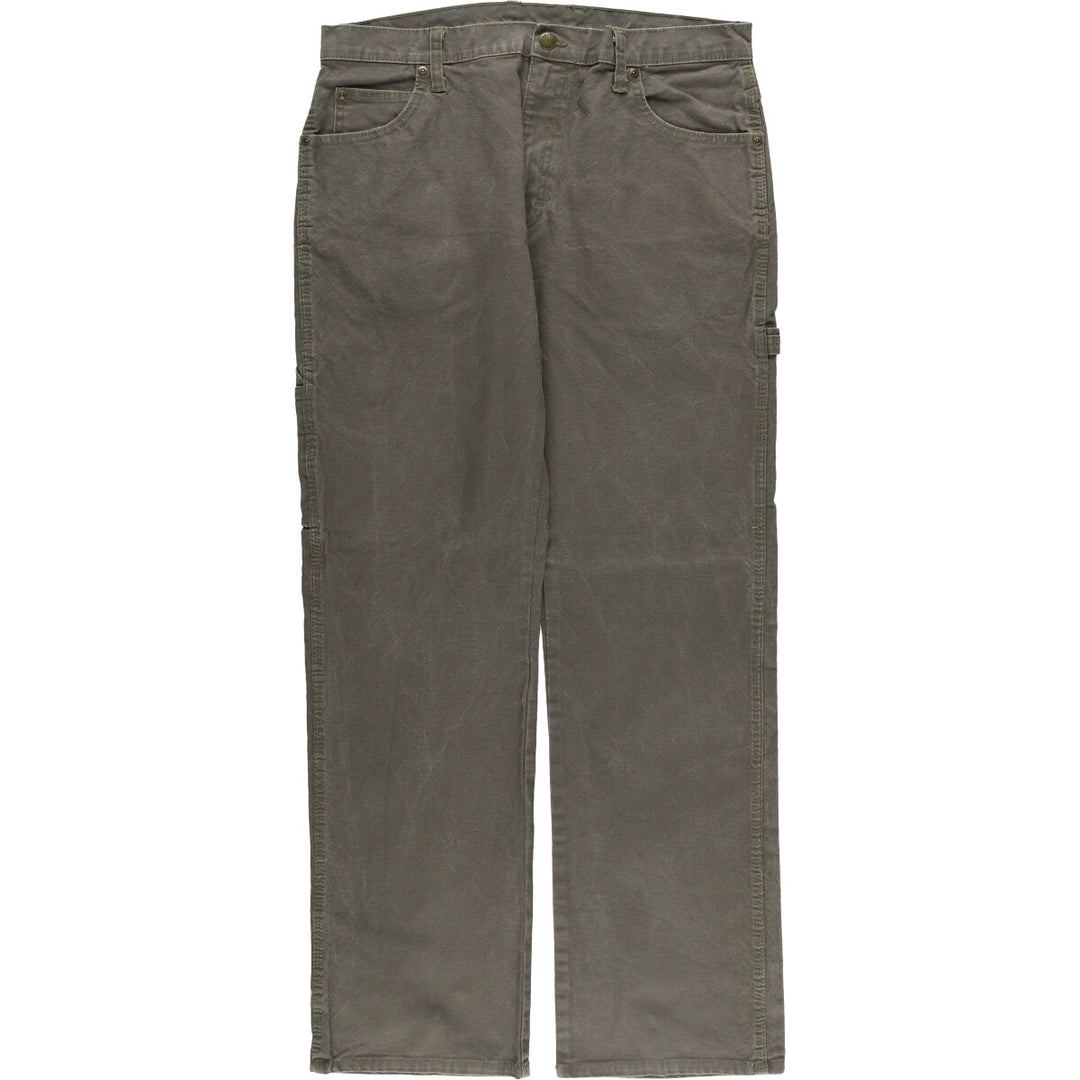 Dickies Duck Painter Pants Men's W36 cotton Khaki type sage green Vintage Second Hand