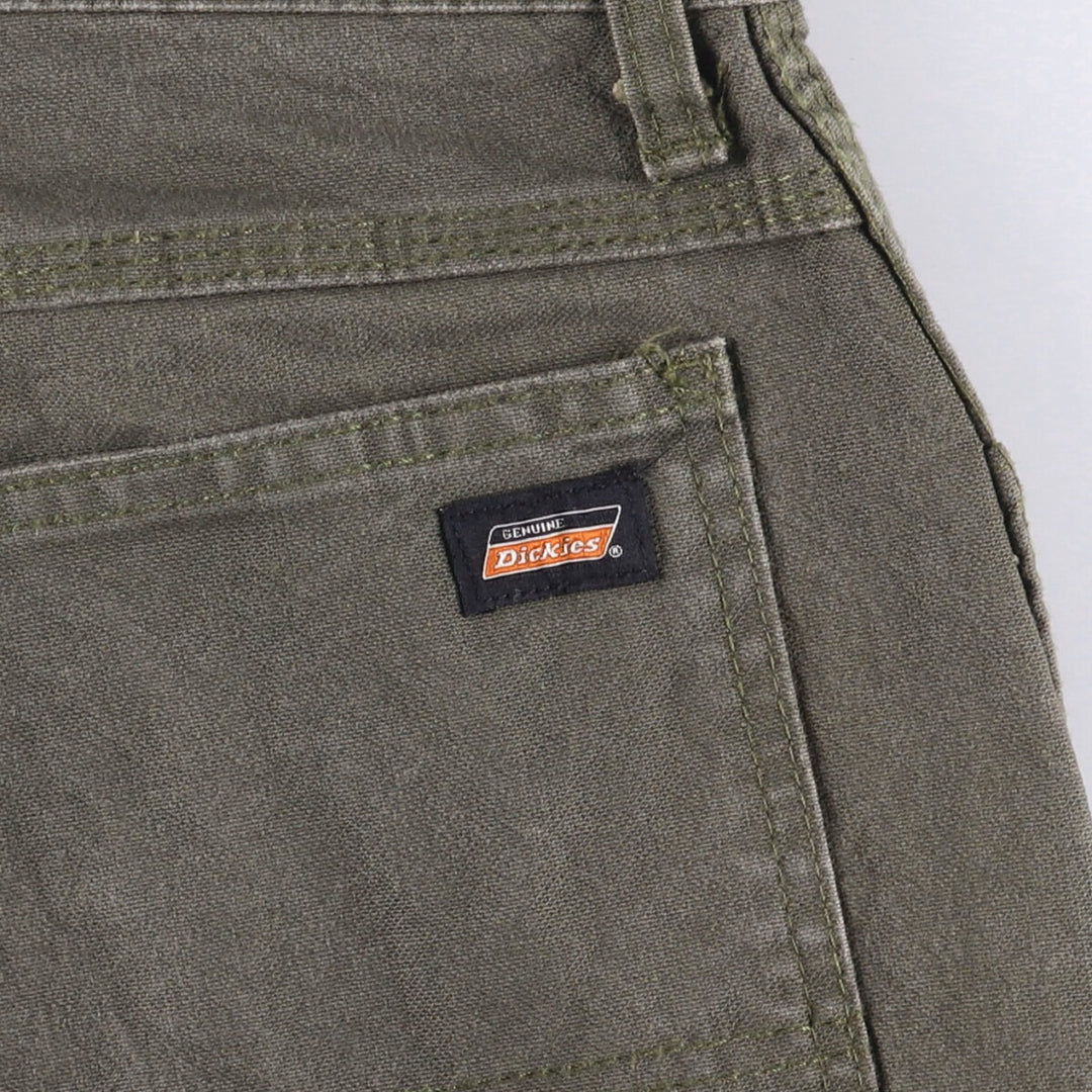 Dickies Duck Painter Pants Men's W36 cotton Khaki type sage green Vintage Second Hand