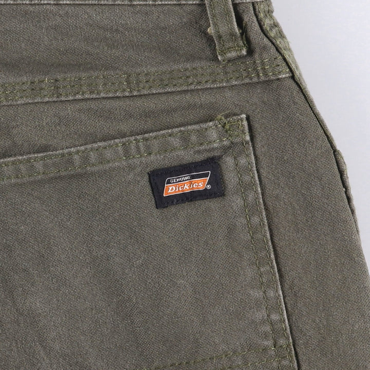 Dickies Duck Painter Pants Men's W36 cotton Khaki type sage green Vintage Second Hand