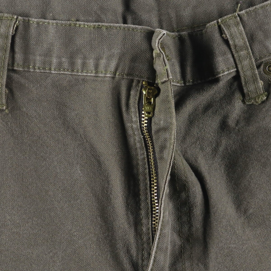 Dickies Duck Painter Pants Men's W36 cotton Khaki type sage green Vintage Second Hand