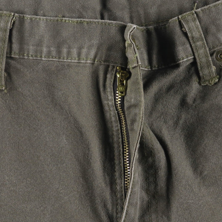 Dickies Duck Painter Pants Men's W36 cotton Khaki type sage green Vintage Second Hand
