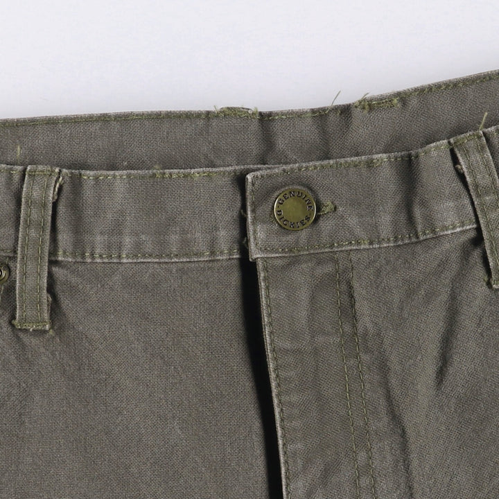 Dickies Duck Painter Pants Men's W36 cotton Khaki type sage green Vintage Second Hand