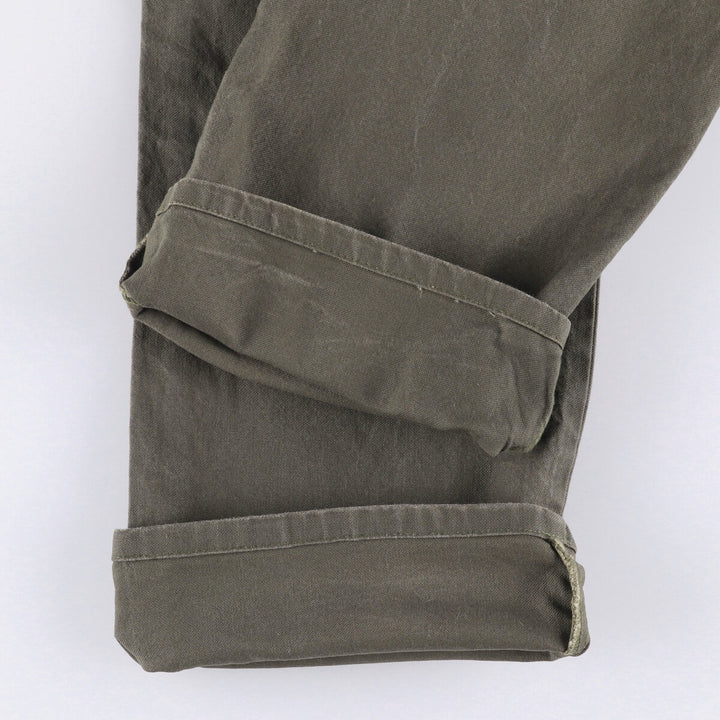 Dickies Duck Painter Pants Men's W36 cotton Khaki type sage green Vintage Second Hand