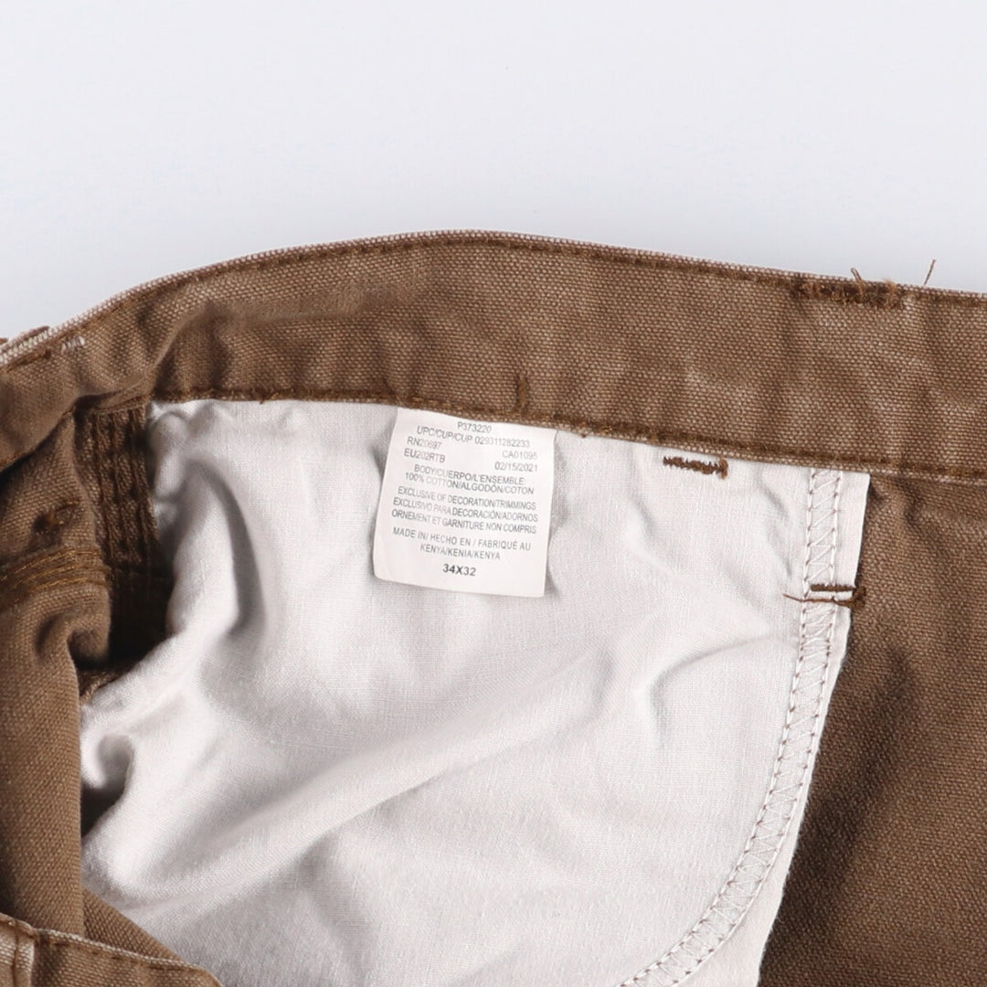 Dickies Duck Painter Pants Men's W37 cotton brown type Vintage Second Hand