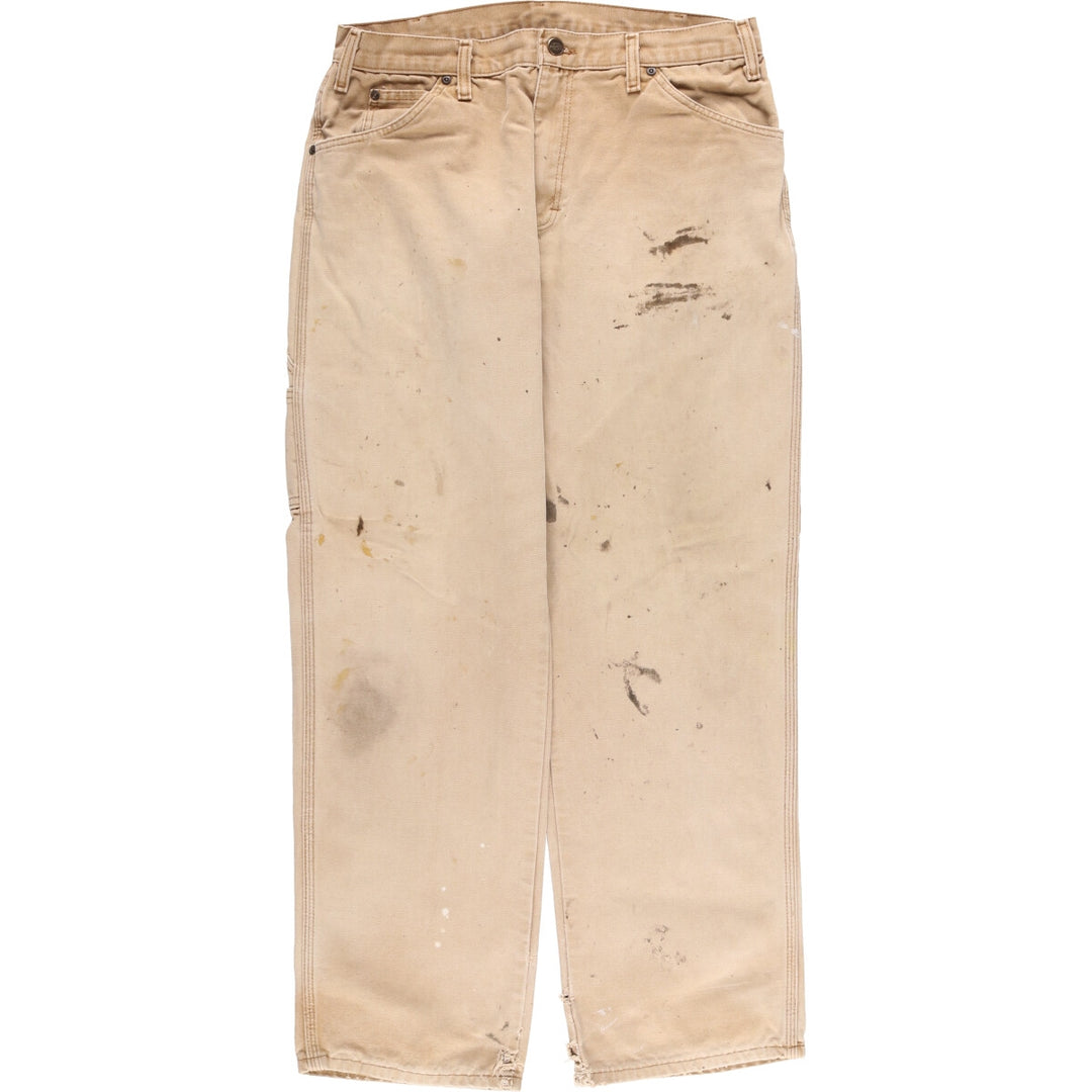 Dickies Duck Painter Pants Men's W31 equivalent cotton brown type Vintage Second Hand