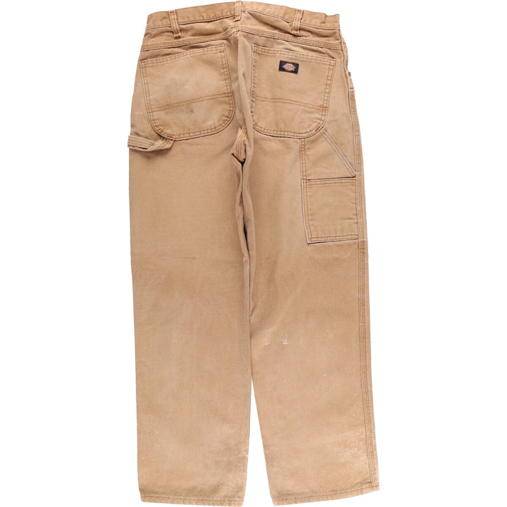 Dickies Duck Painter Pants Men's W33 equivalent cotton beige type brown Vintage Second Hand