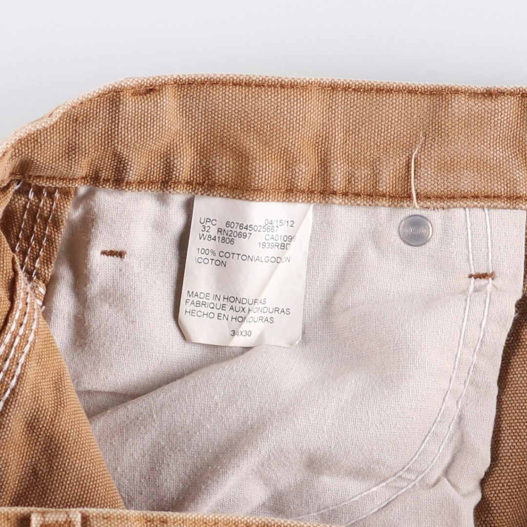 Dickies Duck Painter Pants Men's W33 equivalent cotton beige type brown Vintage Second Hand