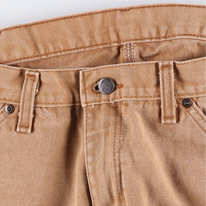 Dickies Duck Painter Pants Men's W33 equivalent cotton beige type brown Vintage Second Hand
