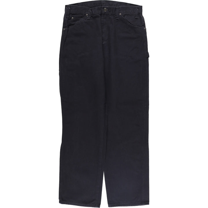 Dickies Duck Painter Pants Men's W34 equivalent cotton black type Vintage Second Hand